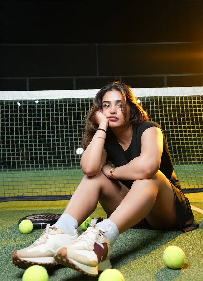 Latest gallery : Varsha Dsouza Tennis Court Photos2