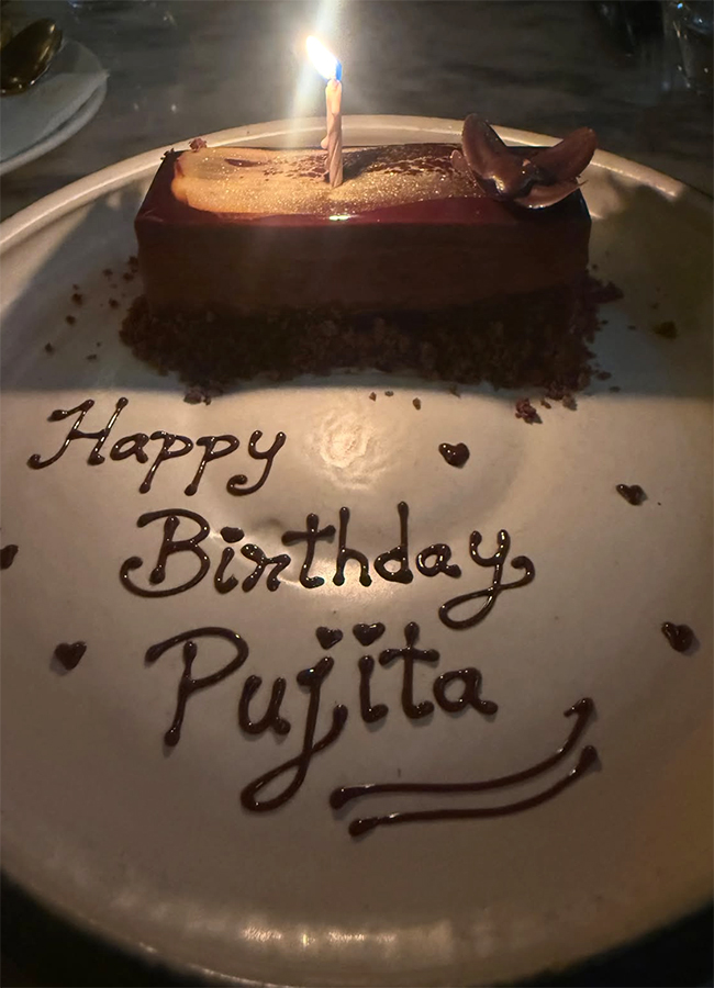 Actress Pujita Ponnada Birthday Celebrations Viral Pics8