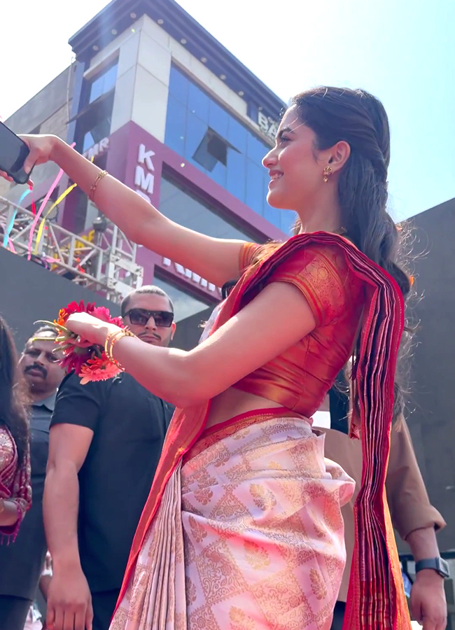 Actress Bhagyashri Borse Grand opening of GV Mall in Uppal15