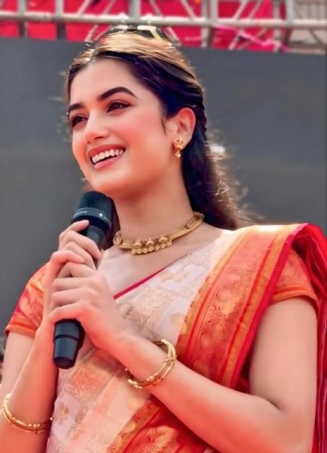 Actress Bhagyashri Borse Grand opening of GV Mall in Uppal5