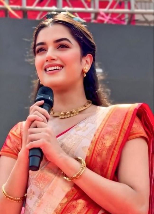 Actress Bhagyashri Borse Grand opening of GV Mall in Uppal6