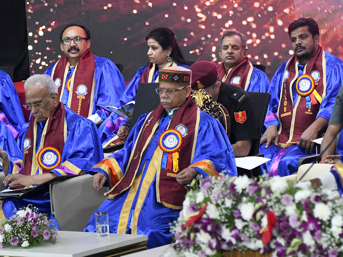 Dr BR Ambedkar University 27th Convocation Photo Gallery11