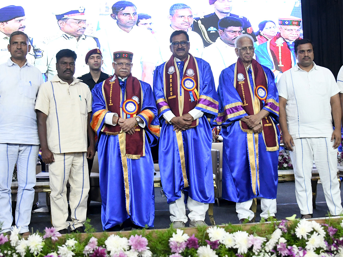 Dr BR Ambedkar University 27th Convocation Photo Gallery13