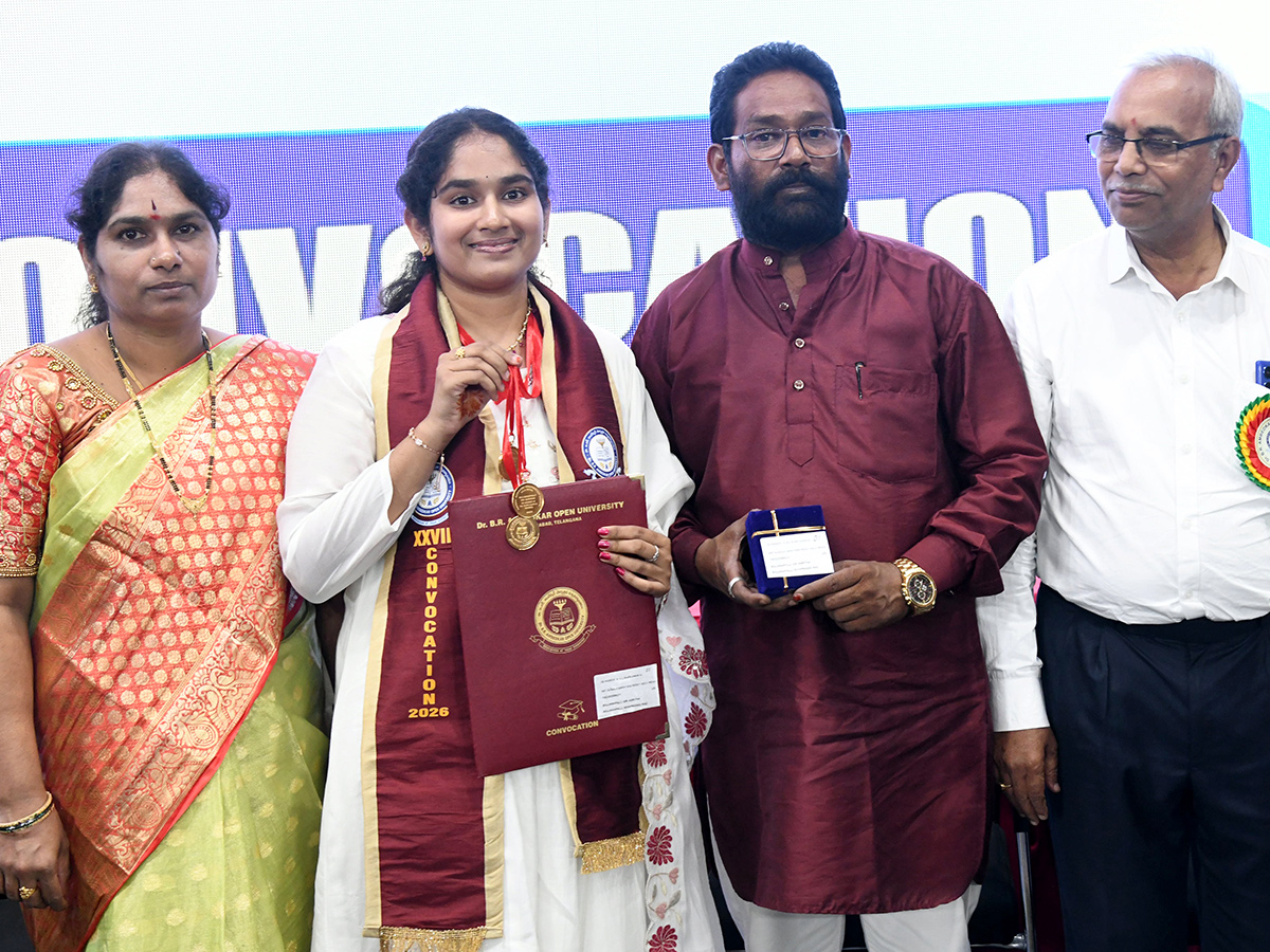 Dr BR Ambedkar University 27th Convocation Photo Gallery14