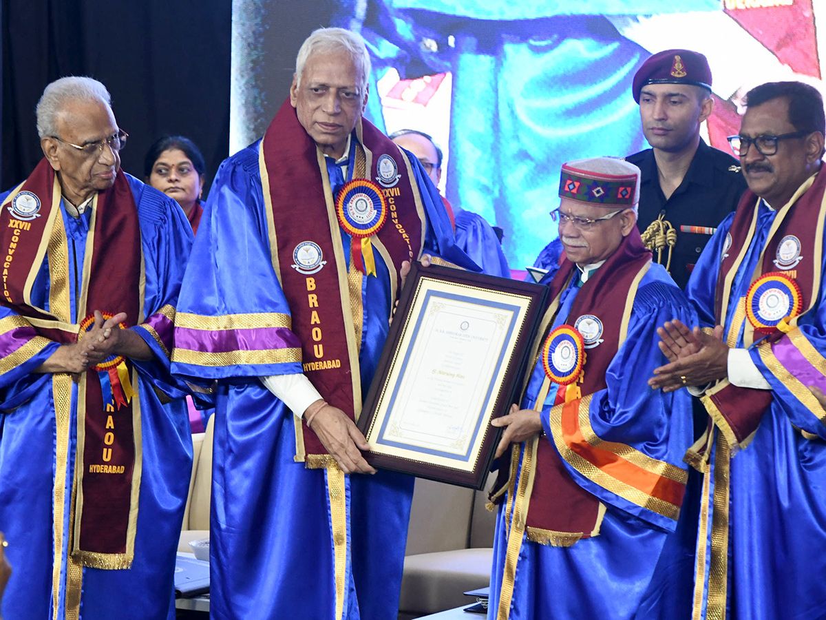 Dr BR Ambedkar University 27th Convocation Photo Gallery15