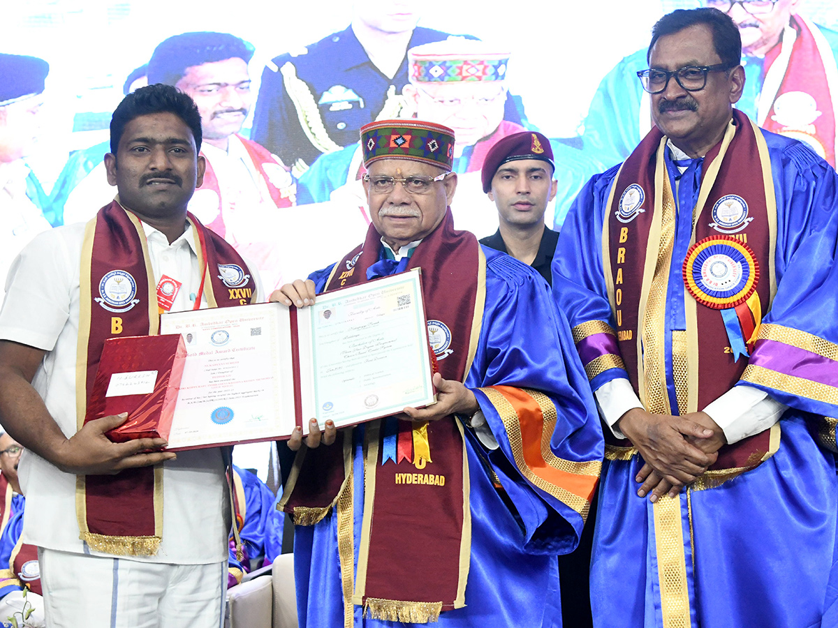 Dr BR Ambedkar University 27th Convocation Photo Gallery6