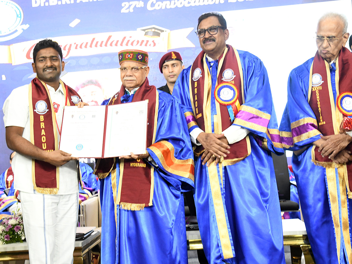 Dr BR Ambedkar University 27th Convocation Photo Gallery7