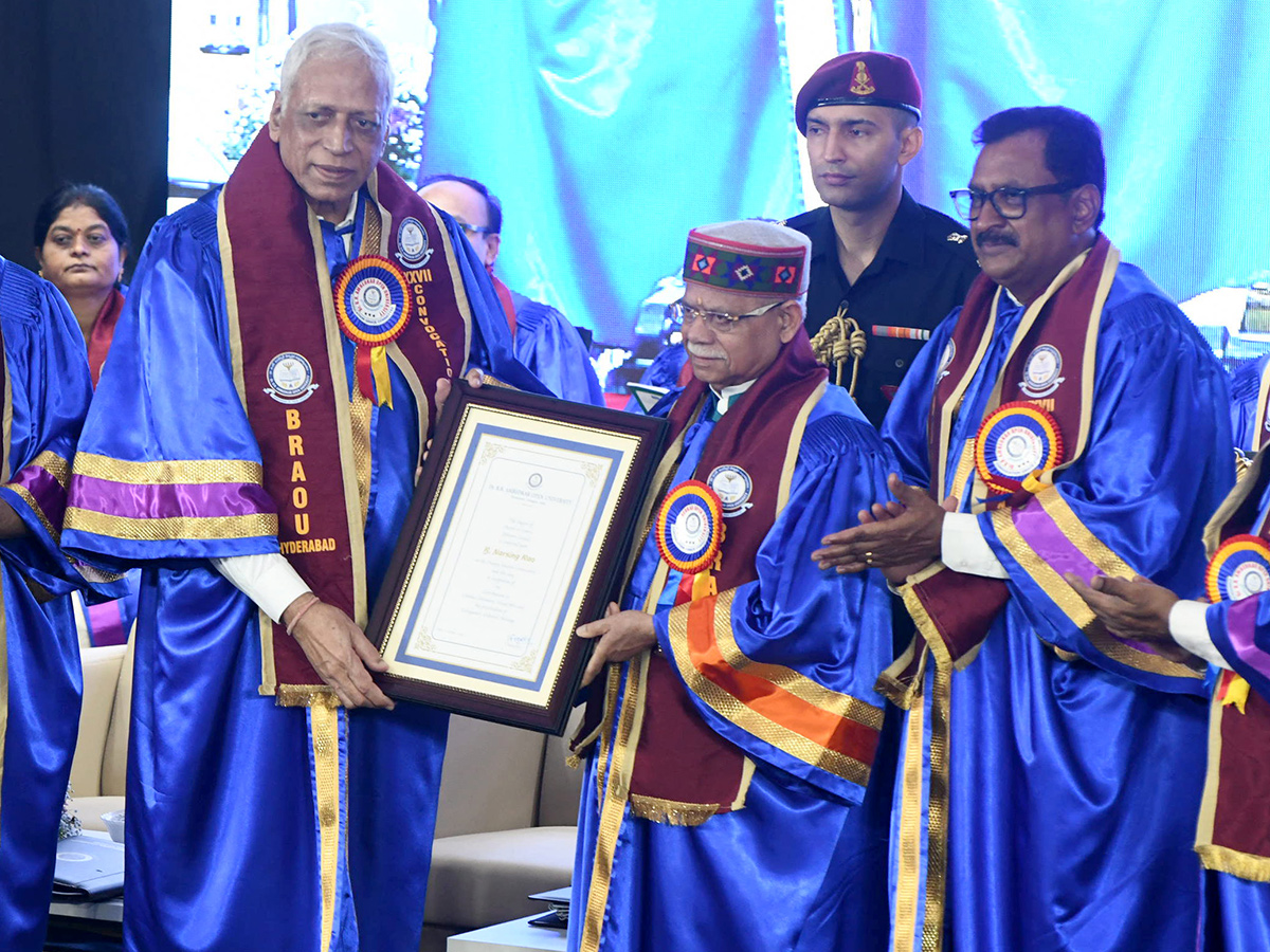 Dr BR Ambedkar University 27th Convocation Photo Gallery10