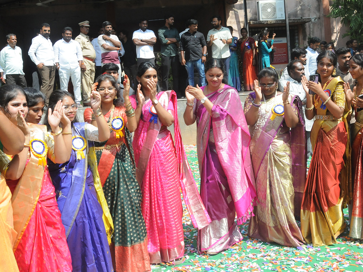Bathukamma 2026 Celebrations NTR Government Degree College for Women Mahbubnagar13