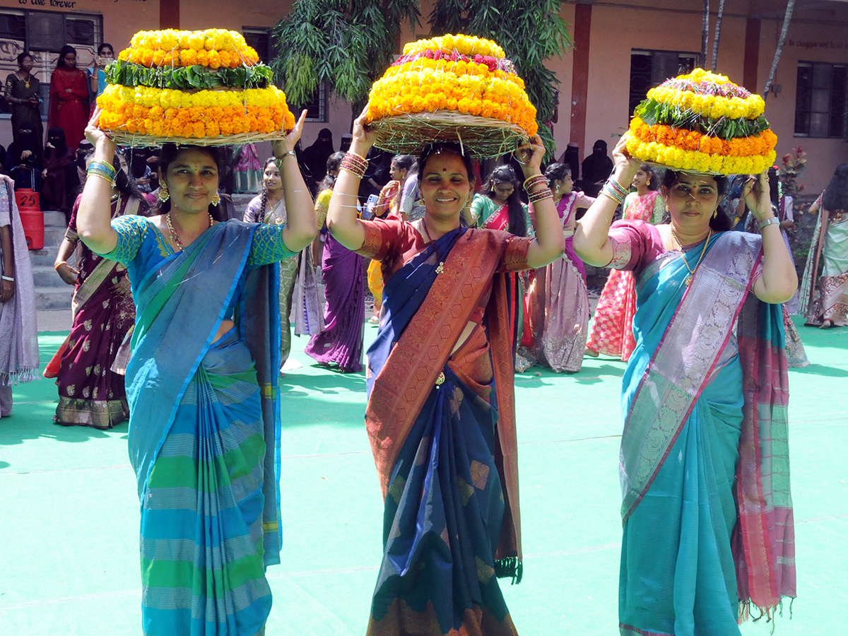 Bathukamma 2026 Celebrations NTR Government Degree College for Women Mahbubnagar14