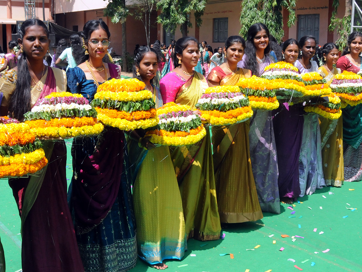 Bathukamma 2026 Celebrations NTR Government Degree College for Women Mahbubnagar17