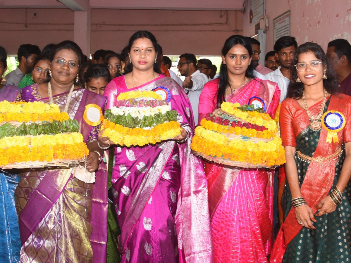 Bathukamma 2026 Celebrations NTR Government Degree College for Women Mahbubnagar2