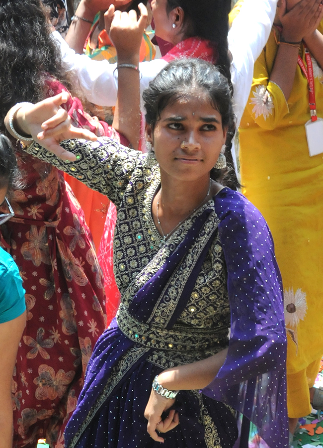 Bathukamma 2026 Celebrations NTR Government Degree College for Women Mahbubnagar20