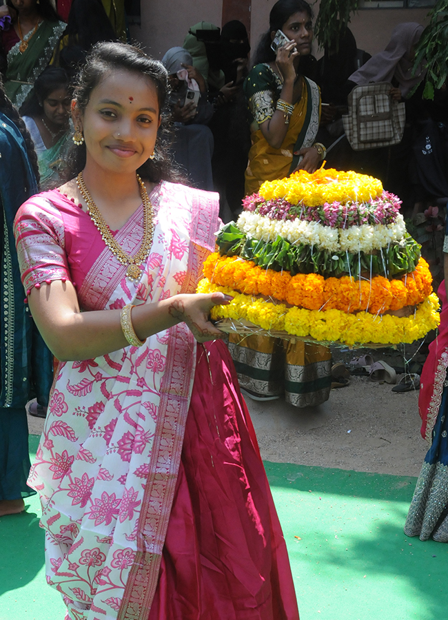 Bathukamma 2026 Celebrations NTR Government Degree College for Women Mahbubnagar22