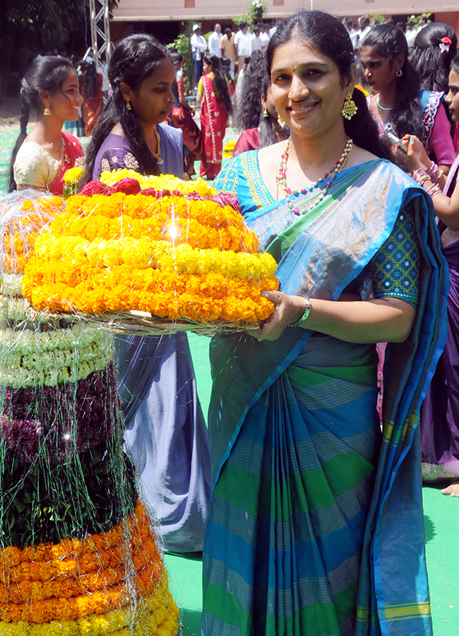 Bathukamma 2026 Celebrations NTR Government Degree College for Women Mahbubnagar23