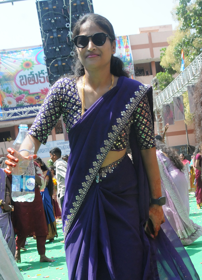 Bathukamma 2026 Celebrations NTR Government Degree College for Women Mahbubnagar24