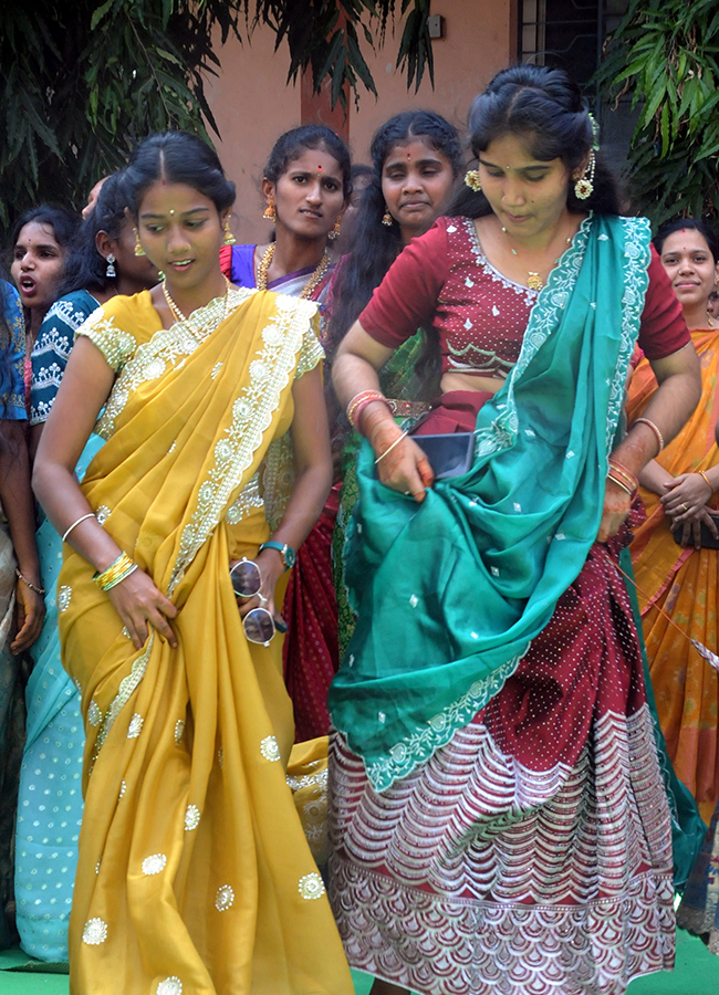 Bathukamma 2026 Celebrations NTR Government Degree College for Women Mahbubnagar25