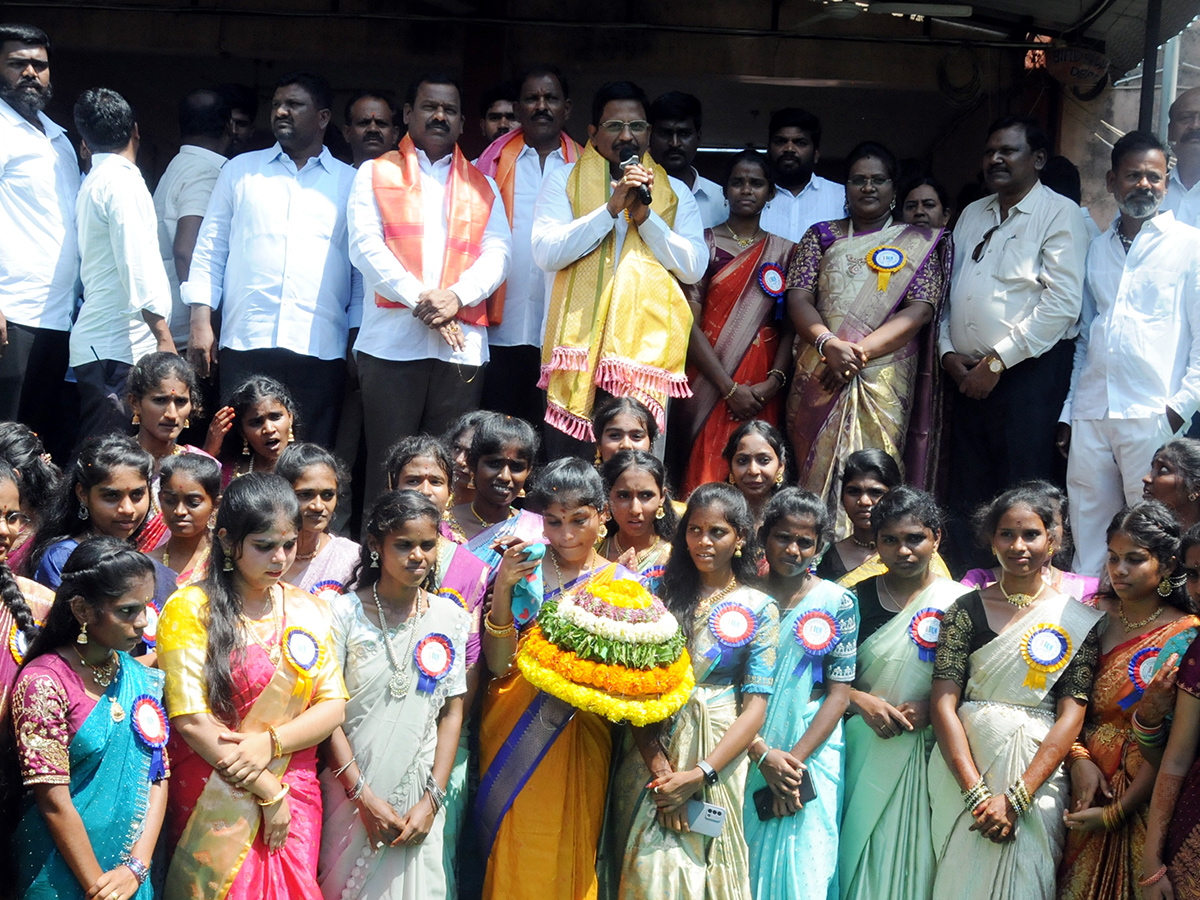Bathukamma 2026 Celebrations NTR Government Degree College for Women Mahbubnagar5