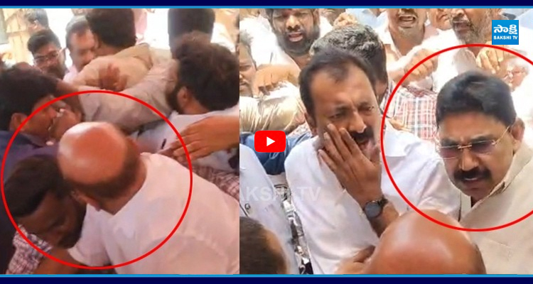 పిఠాపురంలో వర్మని కొట్టడానికి దూసుకెళ్లిన జనసేన నేతలు