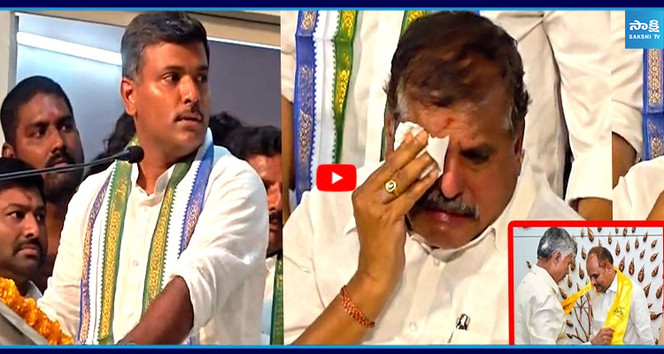 అమర్నాథ్ మాట్లాడుతుండగా మరోసారి కంటతడి పెట్టిన బొత్స