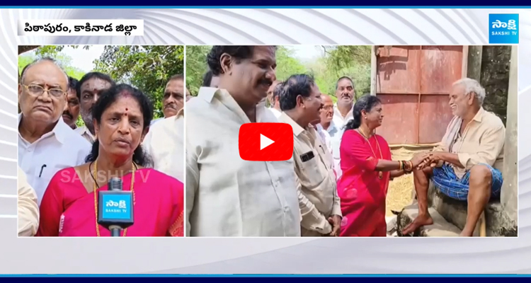వరదల్లో తిరుగుతూ.. ప్రజల సమస్యలు తెలుసుకున్న వంగా గీత