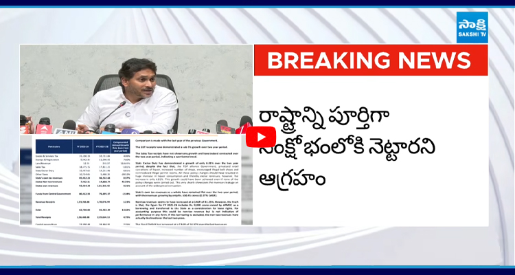 సంక్షోభంలో ఏపీ రాష్ట్ర ఆర్థిక పరిస్థితిపై జగన్ ఆందోళన