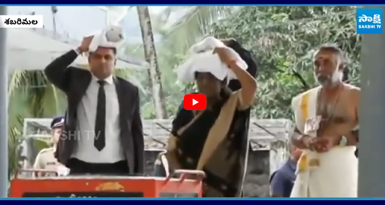 శబరిమల సన్నిధానానికి రాష్ట్రపతి ద్రౌపదీ ముర్ము