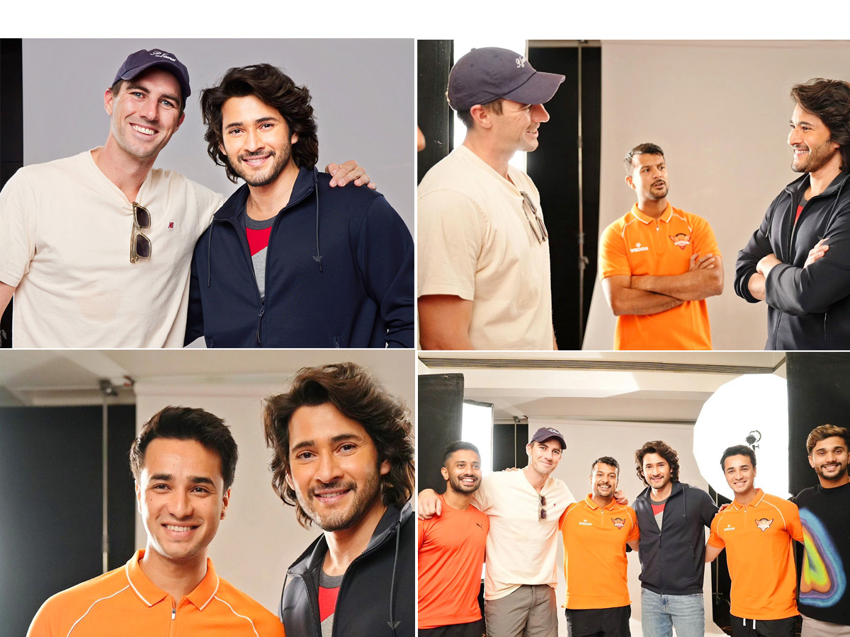 Superstar Mahesh With Sun Risers Hyderabad Team Photos - Sakshi