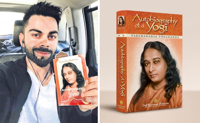 autobiography of yogi read by virat kohli