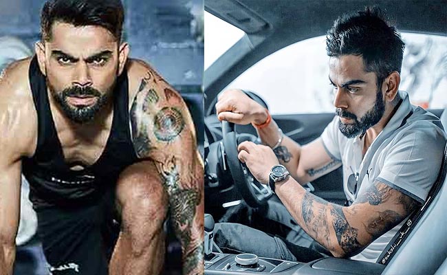 Virat Kohli adds another tattoo in his list