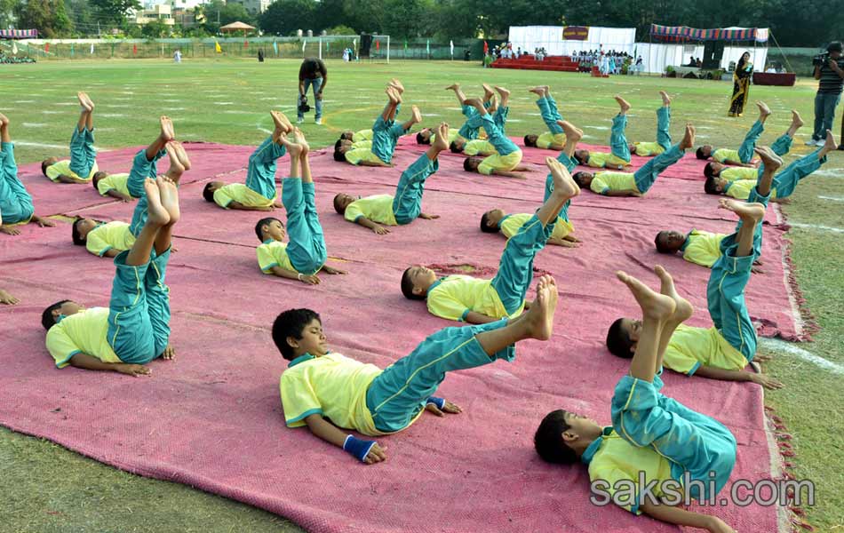 girls to play stunt games during sports day programme