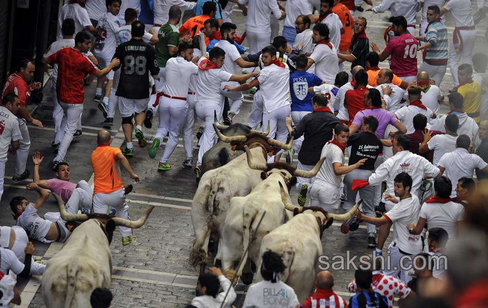 several injured during San Fermin festival in Spain