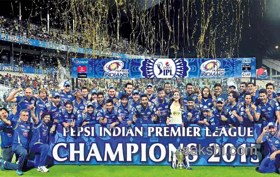 mumbai indians won the title of ipl 8
