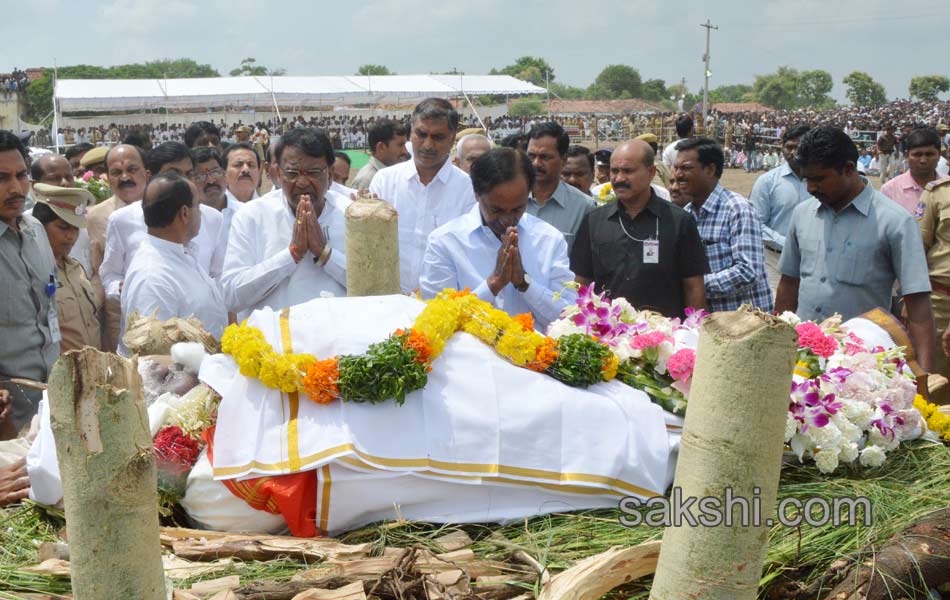 Narayankhed MLA Kishta Reddy Funeral