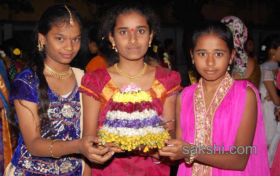 TRS Kavitha Bathukamma Celebrations