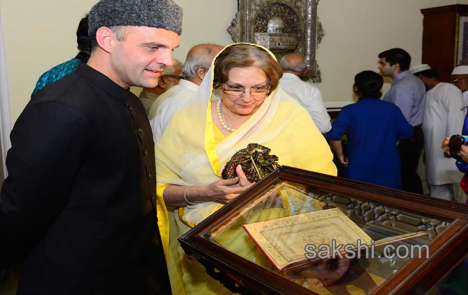 Nizam Family visits chowmahalla palace in Hyderabad