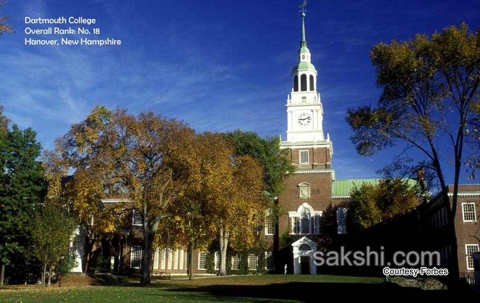 America Top 20 Colleges - Sakshi