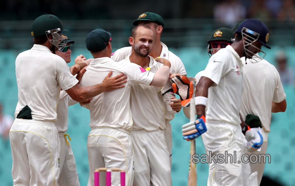 India vs Australia 4 Test Day 5 at Sydney