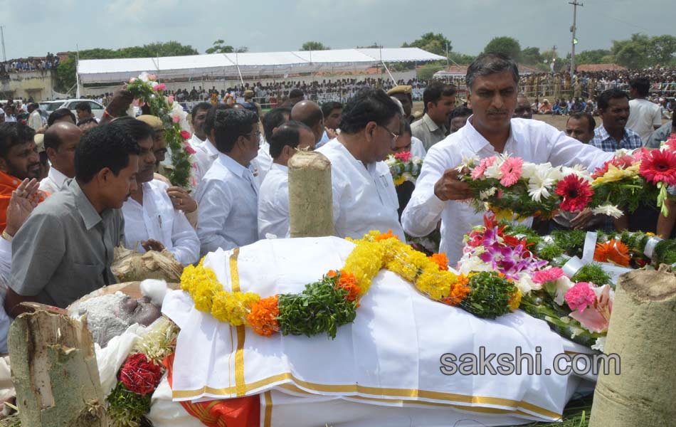 Narayankhed MLA Kishta Reddy Funeral