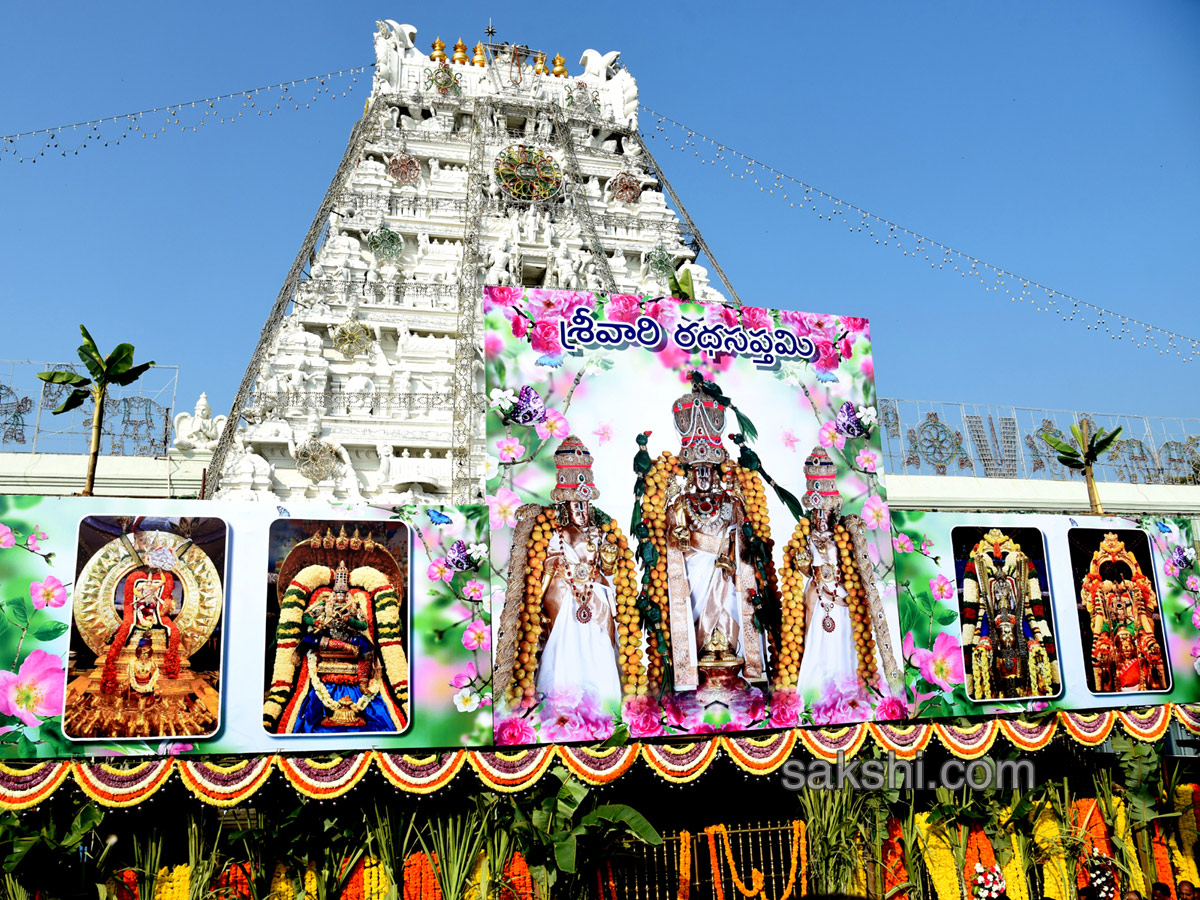 Ratha Saptami in Tirumala Tirupati - Sakshi