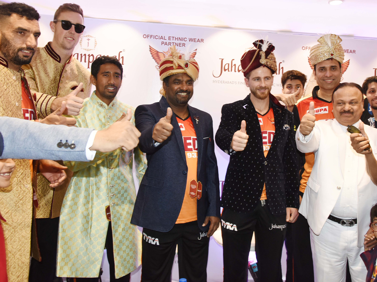Sunrisers Team Inaugurate clothing store in Hyderabad - Sakshi