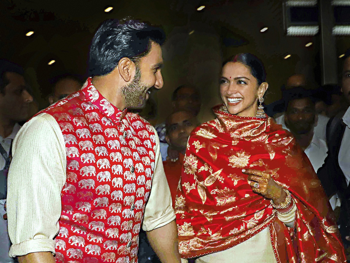 Deepika Padukone and Ranveer singh Marriage Photo Gallery - Sakshi