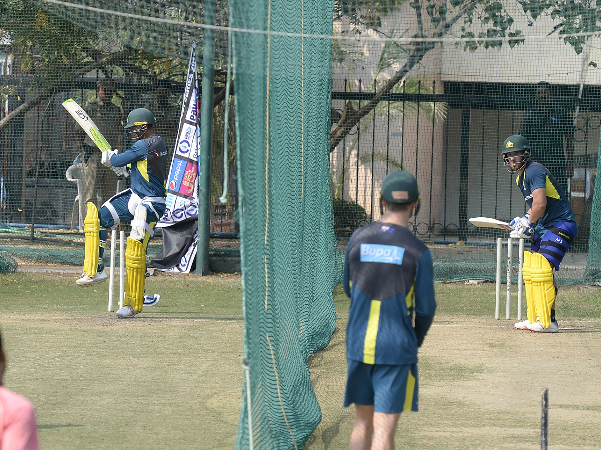 India Australia practice at the nets Photo Gallery - Sakshi
