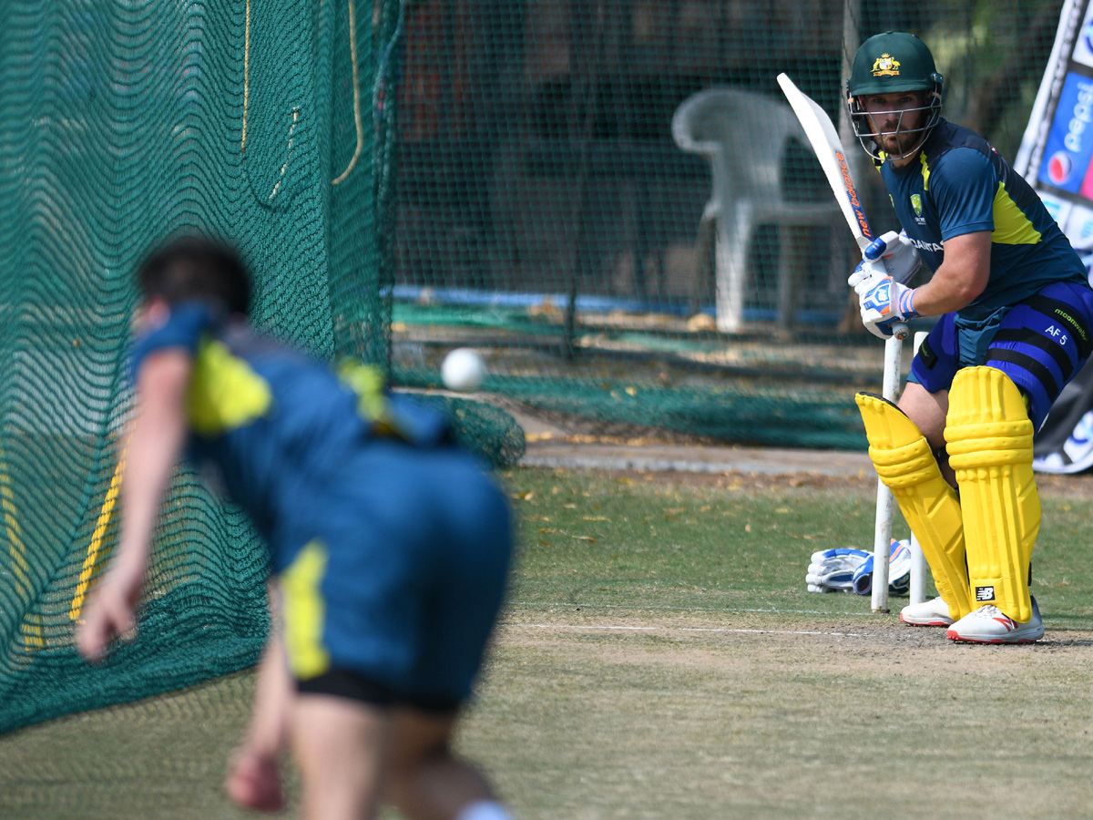 India Australia practice at the nets Photo Gallery - Sakshi