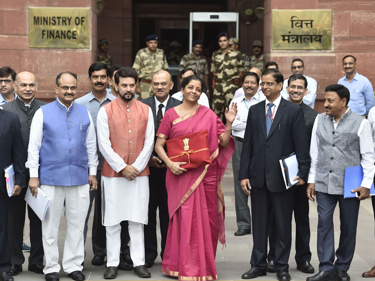 Union Budget 2019 in Nirmala Sitharaman Photo Gallery - Sakshi