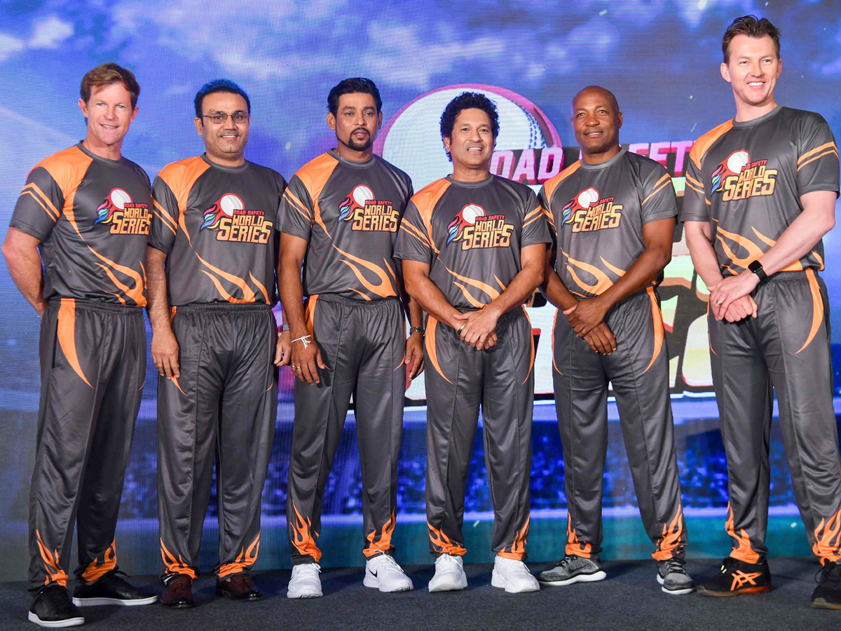 Legendary cricketers promote Road Safety World Series Photo Gallery - Sakshi