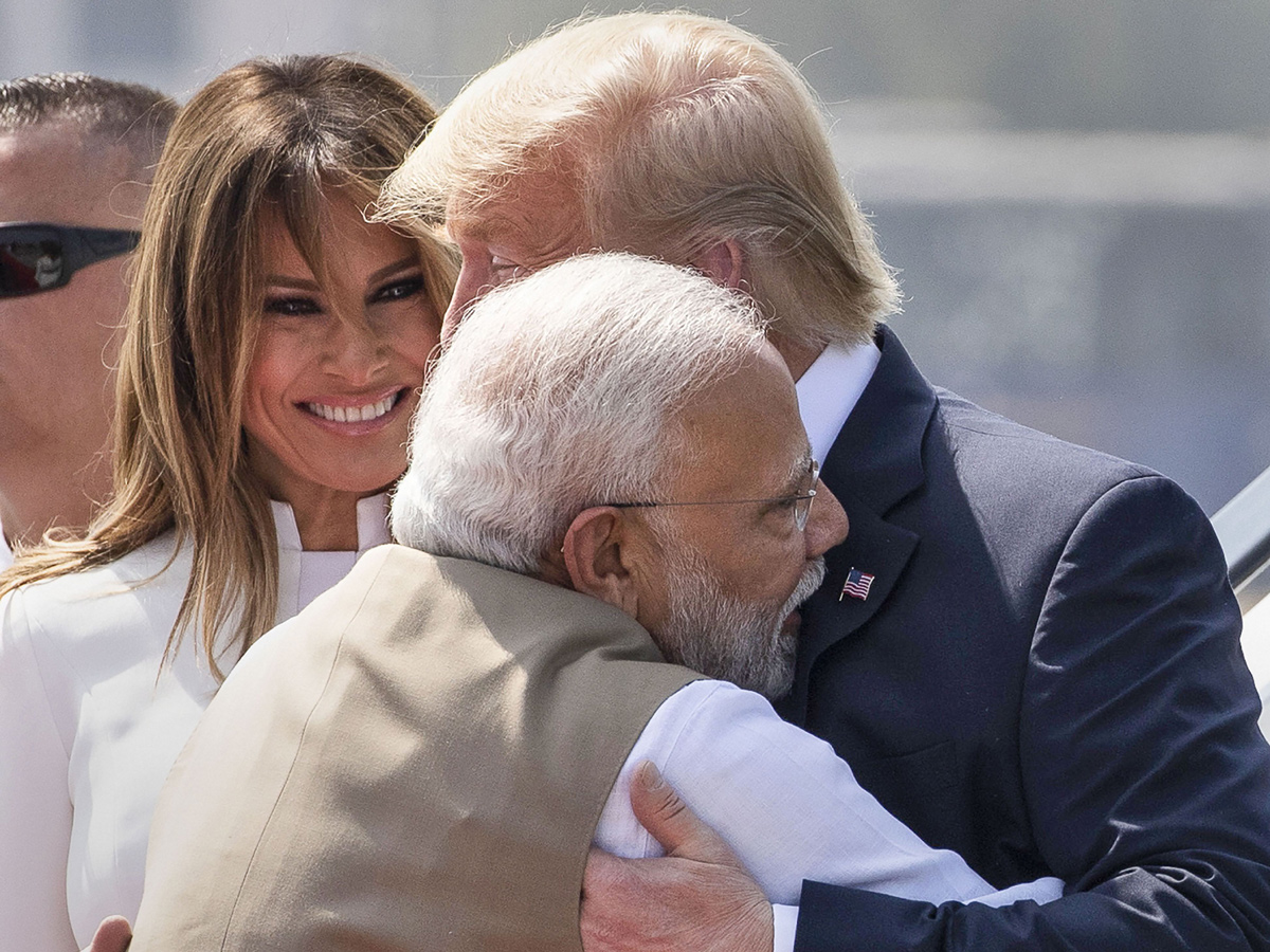 Donald Trump In India Visit - Sakshi