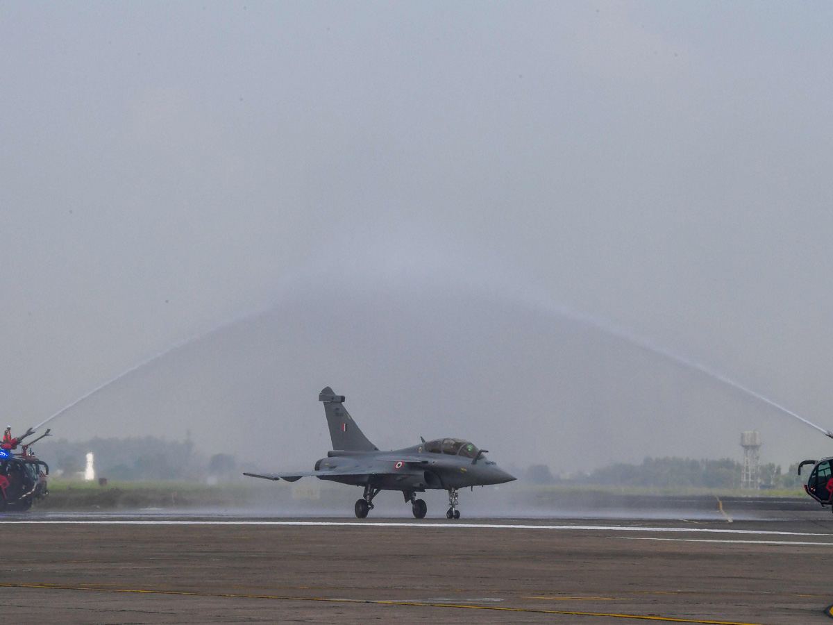 5 Rafale Jets Join Indian Air Force Photo Gallery - Sakshi