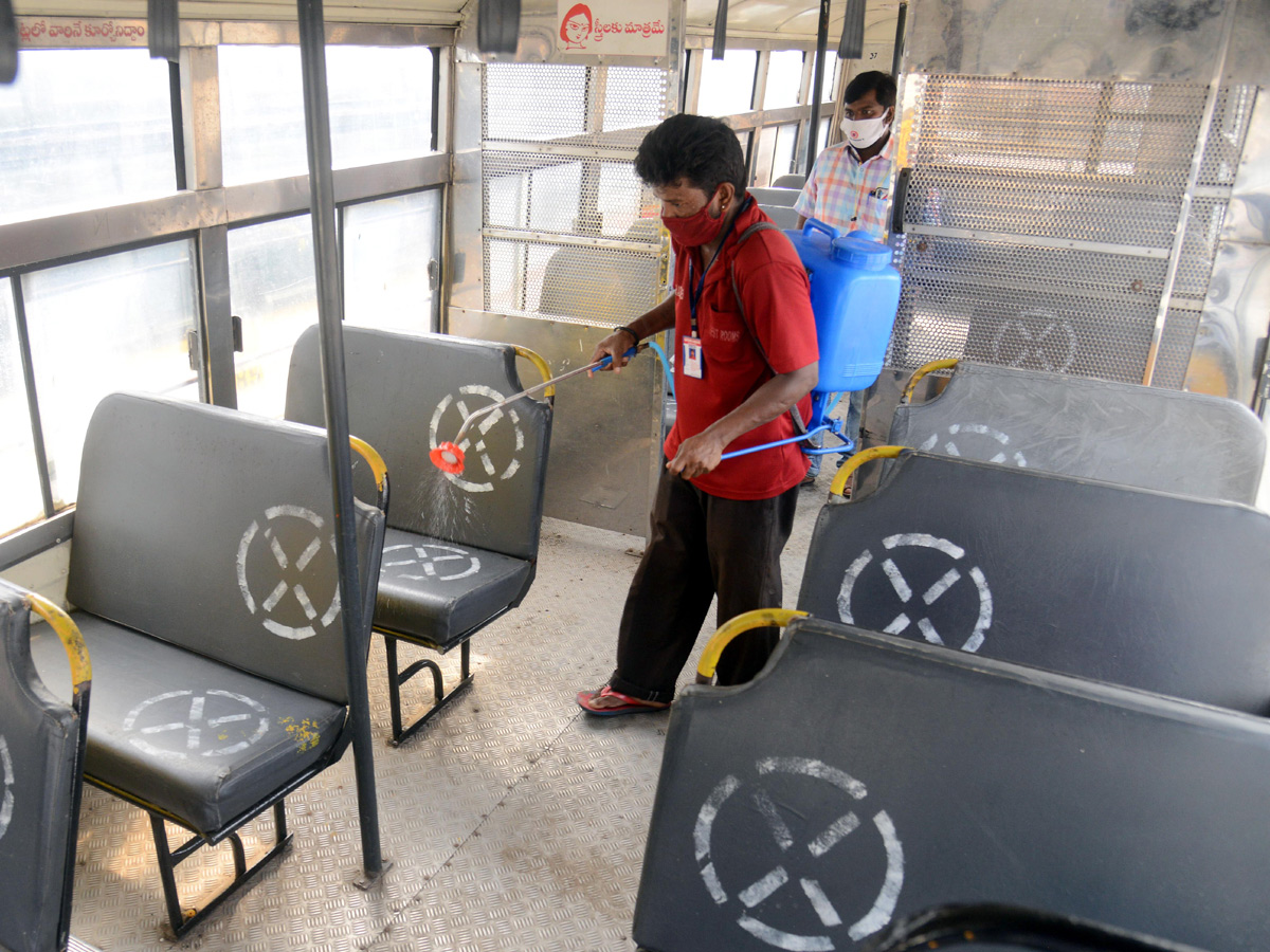  APSRTC bus services to start from tomorrow in Andhra pradesh Photo Gallery - Sakshi