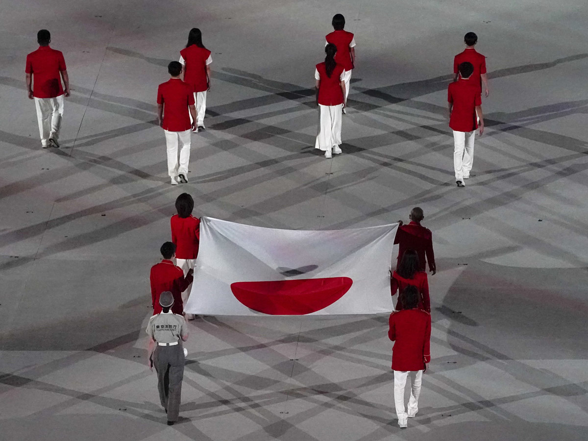 Tokyo Olympics Opening Ceremony Photo Gallery - Sakshi